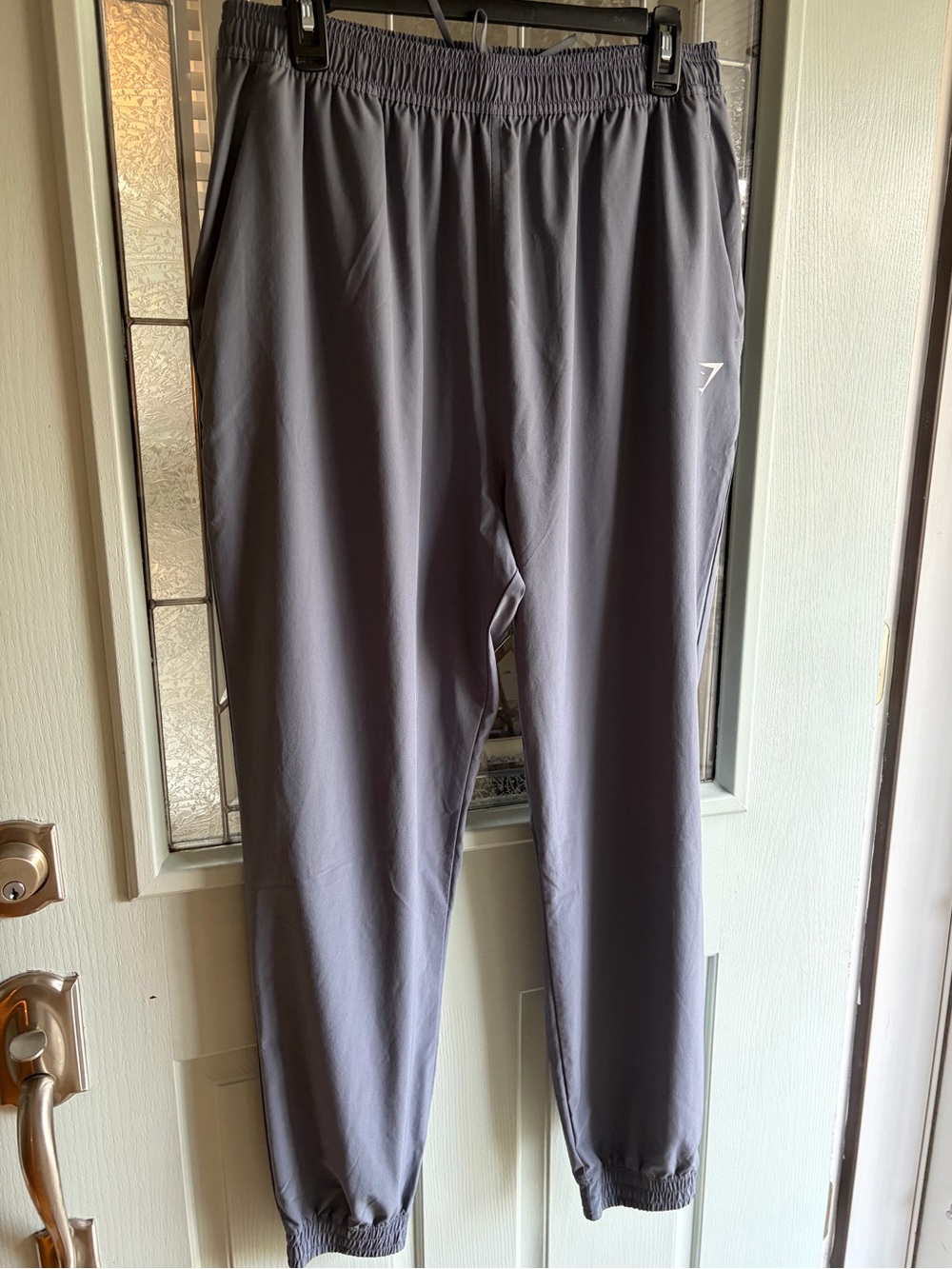 68. Size XL GYMSHARK Steel Blue Joggers